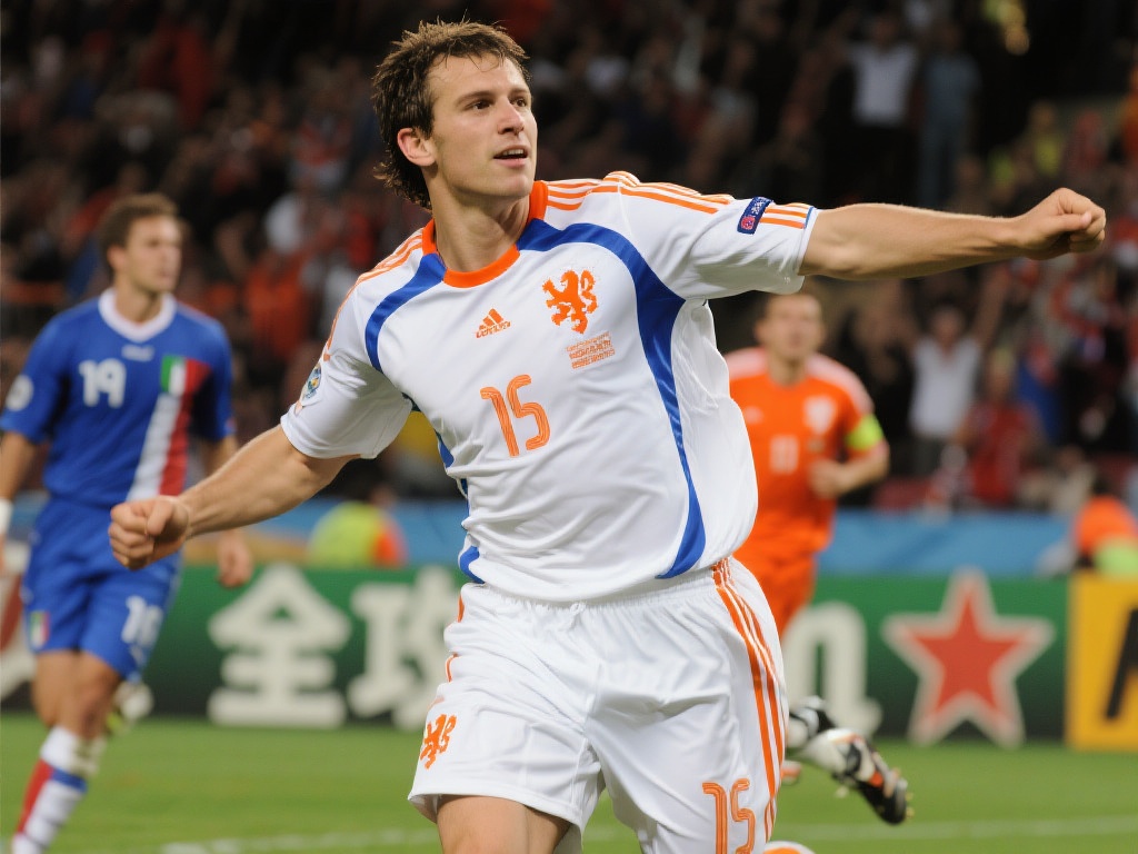 荷兰国家队客场战袍 提到荷兰国家队客场球衣创造的经典瞬间,不